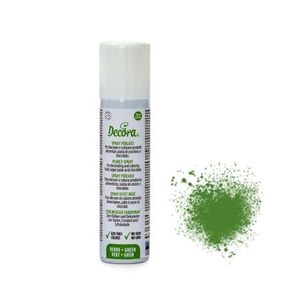 Spray verde perlat, colorant 75 ml Decora