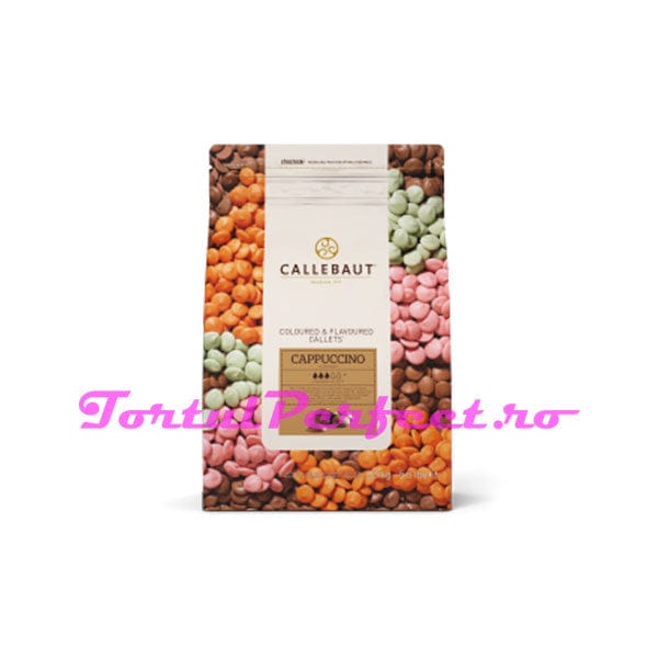 callebaut – ciocolata cu aroma de cappucino 30.8% 2.5 kg