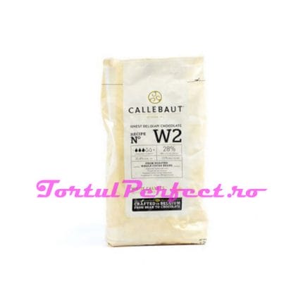 Callebaut – Ciocolata alba belgiana, 10 kg