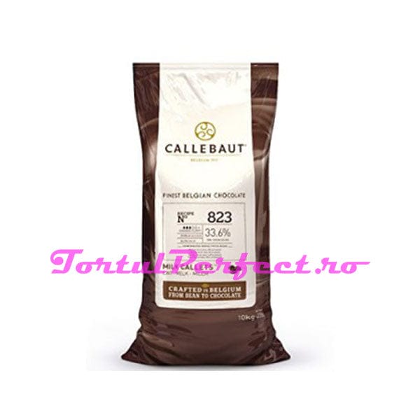 callebaut – ciocolata cu lapte – 33.6% cacao, 10 kg