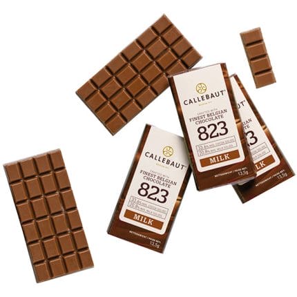 BARRY CALLEBAUT – mini tablete de ciocolata cu lapte – 13.5g