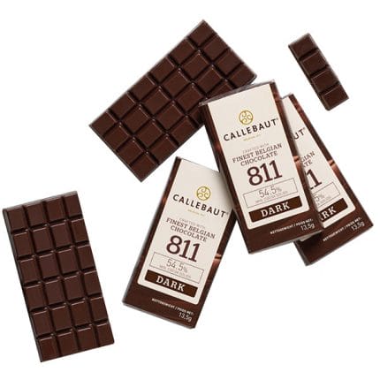 BARRY CALLEBAUT – mini tablete de ciocolata neagra – 13.5g