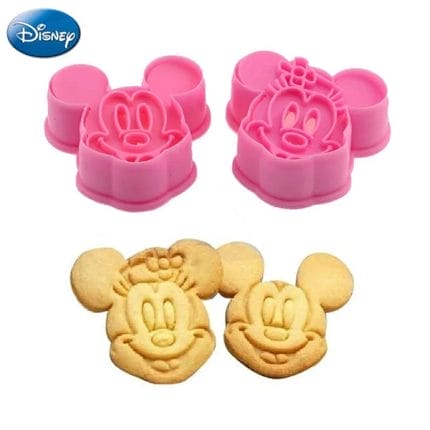 Forme din plastic pentru biscuiti Mickey si Minnie