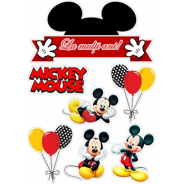 imagine comestibila “mickey mouse”