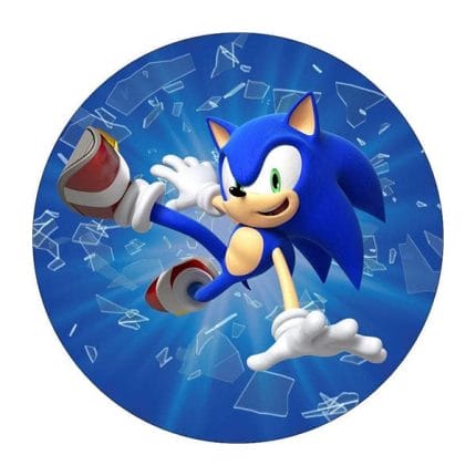 Imagine comestibila “Sonic”