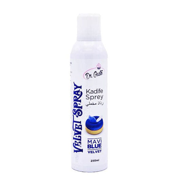 spray colorant catifea 250 ml – velvet albastru, dr gusto