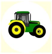 imagine comestibila “tractor”