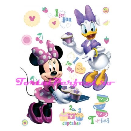 Imagine comestibila “Mickey & Daisy”