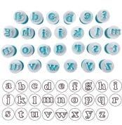 decupator “alfabet, litere mici” cu ejector