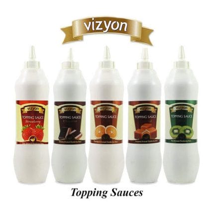 Topping cu aroma de CAPSUNI, 1 kg – Vizyon