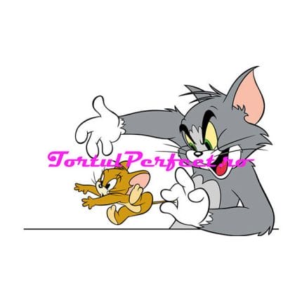 Imagine comestibila “Tom si Jerry”