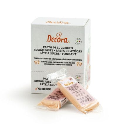 Pasta de zahar roz deschis 100 g, Decora