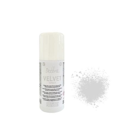 Spray colorant alb catifea 100ML – Decora