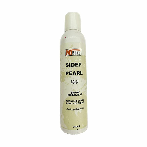 colorant alimentar spray alb perlat mybake 250ml