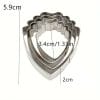 Set 4 decupatoare metalice flori