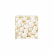 perle de zahar alb perlat 9mm