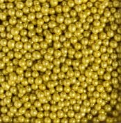perle de zahar aurii 5mm decora
