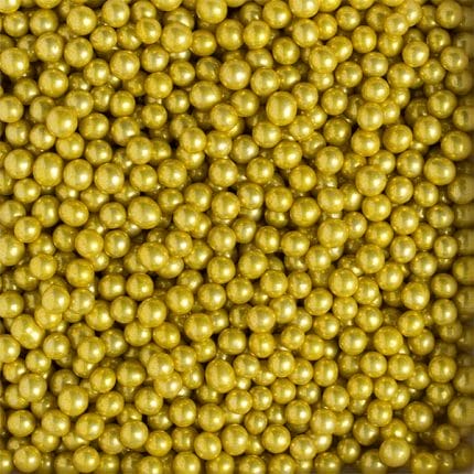 perle de zahar aurii 5mm Decora