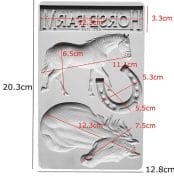 forma din silicon cai herghelie