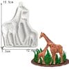 forma din silicon girafe