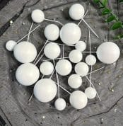 cake balls alb mat