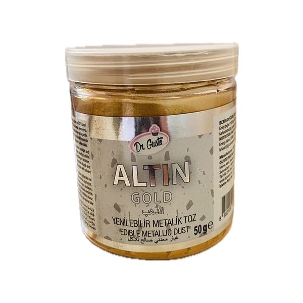 colorant pudra auriu sclipitor dr gusto 50g 1