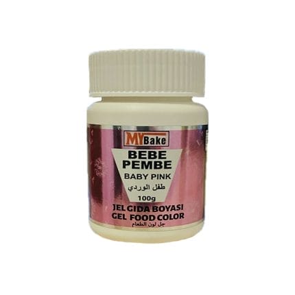 Colorant alimentar gel – concentrat 100g | Roz baby- MyBake